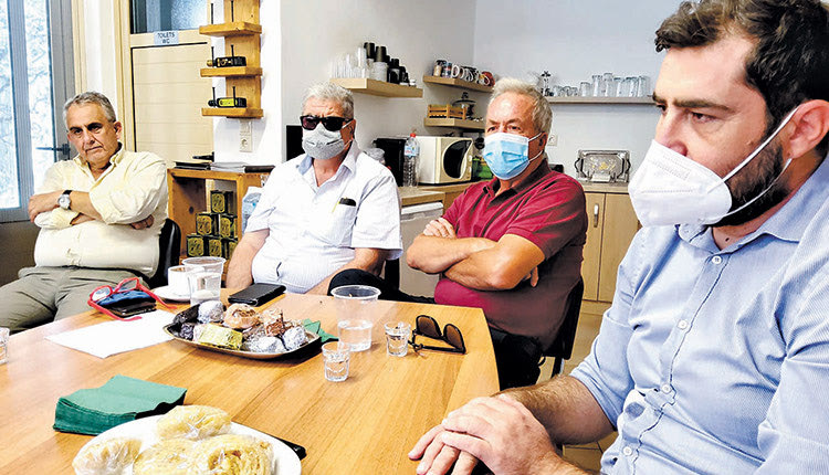 Σε παραγωγικές επιχειρήσεις του Λασιθίου ο αντιπεριφερειάρχης Αντώνης Παπαδεράκης