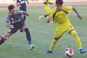 Στιγμιότυπο από το φιλικό του Εργοτέλη με τα Χανιά