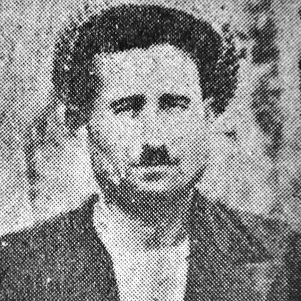 Ο Γεώργιος Πυργαρούσης του Δημητρίου ετών 36 από τον Τσεσμέ της Μικράς Ασίας, κάτοικος του χωριού Αστέρι. Δολοφονήθηκε μαζί με τους δύο αδελφούς του και άλλους 9 χωριανούς του από τους Γερμανούς αλεξιπτωτιστές, την 1η Ιουνίου 1941 στην περιοχή «Τσίχλικα» του χωριού Αστέρι