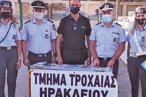 Μάθημα οδικής ασφάλειας από την Τροχαία