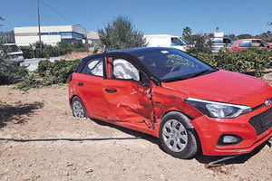 Τροχαίο στη Μεσσαρά