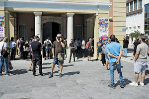 Διαμαρτυρία είχαν πραγματοποιήσει οι εκπρόσωποι εστίασης και διασκέδασης στην Περιφέρεια νωρίτερα.