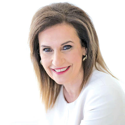 η πρόεδρος της ΔΗΚΕΗ κ. Ρ.Παπαδάκη