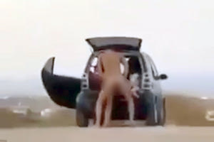 Με θέα την πόλη του Ηρακλείου από τις στροφές πριν το ύψος του Μαδέ