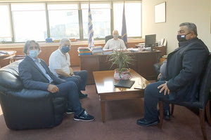 Στην Αθήνα για τις ΑΠΕ Καλογερής και Ξυλούρης