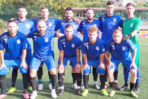 Η ομάδα του Πόρου στον αγώνα με τον Άρη