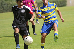 Στιγμιότυπο απο το ματς της Κ19 του ΟΦΗ με τον Αστέρα Τρ.