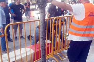 Το ατύχημα σημειώθηκε στην πλατεία Γεωργίου στην Πάτρα