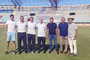 Τα μέλη της ΚΕΔ στο Παγκρήτιο