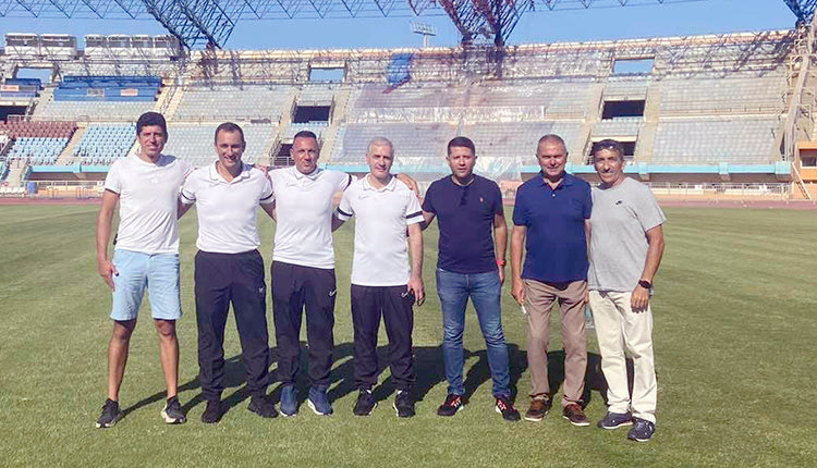 Τα μέλη της ΚΕΔ στο Παγκρήτιο