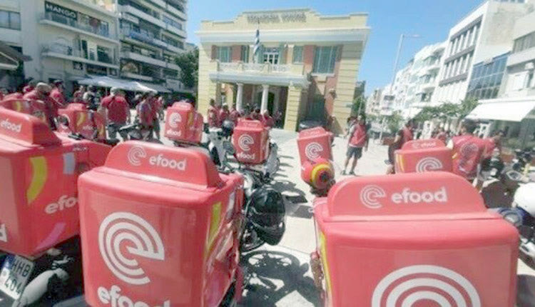 μοτοπορεια διαμαρτυρίας e-food