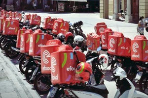 μοτοπορεια διαμαρτυρίας e-food