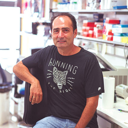 Ο πρόεδρος του Τμήματος Βιολογίας του Πανεπιστημίου Κρήτης, καθηγητής Γιώργος Γαρίνης