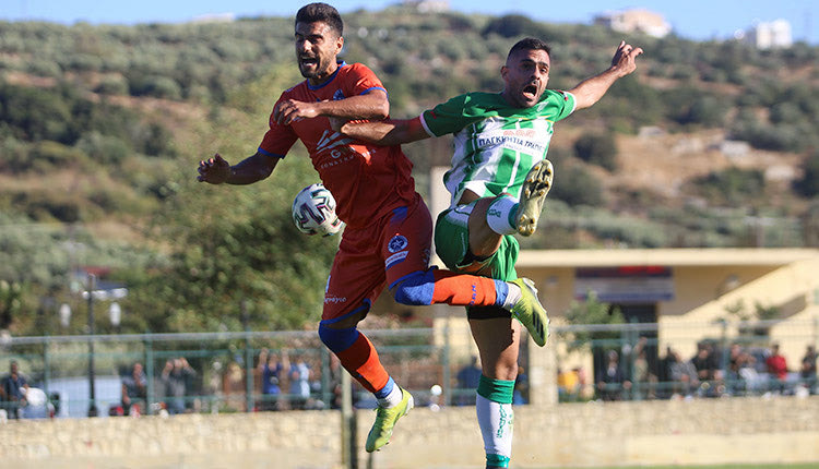   Θεαματική μονομαχία των Φουκαράκη και Πλουσή στο ματς των Αρχανών