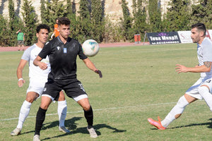 Φάση από το ματς της Ιεράπετρας