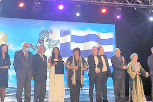 ΑΦΙΕΡΩΜΕΝΗ ΣΤΗΝ ΕΛΛΑΔΑ Η ΤΕΛΕΤΗ ΕΝΑΡΞΗΣ ΤΗΣ ΔΙΟΡΓΑΝΩΣΗΣ Το Φεστιβάλ Κινηματογράφου Αλεξάνδρειας τίμησε τον Άγγελο Φραντζή