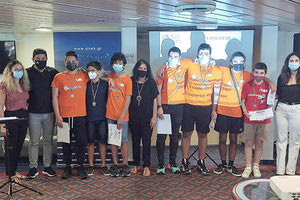 Ο υφυπουργός Αθλητισμού, κ. Λευτέρης Αυγενάκης, παρευρέθηκε στην τελετή βραβεύσεων των μαθητών του Κέντρου Εκπαιδευτικής Ρομποτικής και Επιστημών Κρήτης