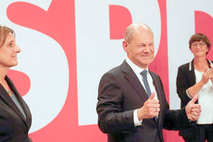 Ο Σόλτς πιθανός καγκελάριος στη Γερμανία