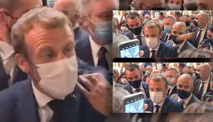 Επίθεση με αβγό δέχθηκε ο Γάλλος πρόεδρος Εμανουέλ Μακρόν στο πλαίσιο της επίσκεψής του στη Λιόν