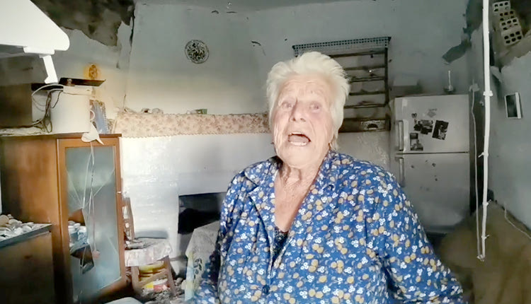 Η 84χρονη κυρία Πηνελόπη από το Αρχοντικό του Δήμου Μινώα Πεδιάδας