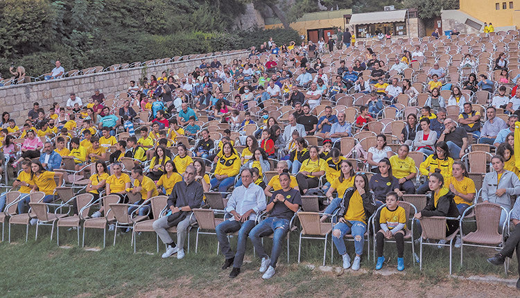 Η οικογένεια του Εργοτέλη τίμησε με την παρουσία της την ημερίδα που πραγματοποιήθηκε στο κηποθέατρο «Ν. Καζαντζάκης»
