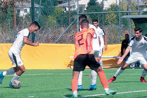 Φάση από το ματς της Κ-19 του ΟΦΗ στα Γιάννενα