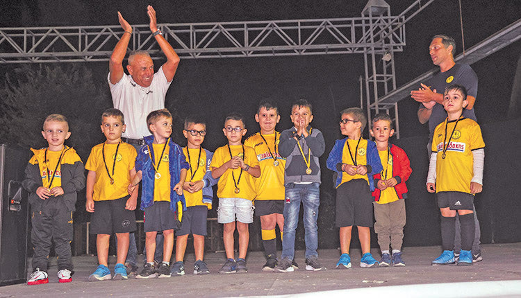 Τα νεότερα μέλη της Ακαδημίας του Εργοτέλη δεν έλειψαν από την εκδήλωση