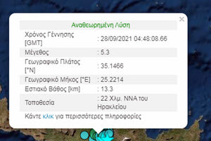 Η χθεσινή ημέρα δεν ξεκίνησε καλά, νέος σεισμός 5,3 ρίχτερ ξύπνησε τον κόσμο