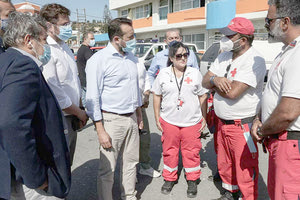 Κοντά στους σεισμόπληκτους Παππάς-Ζαχαριάδης