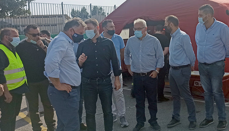 Όπως διαβάσατε, ο Νίκος Ανδρουλάκης βρέθηκε ως ευρωβουλευτής και υποψήφιος πρόεδρος του ΚΙΝΑΛ στο πληττόμενο Αρκαλοχώρι