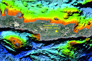 Τα ρήγματα της Κρήτης όπως τα καταγράφει το ΕΛΚΕΘΕ