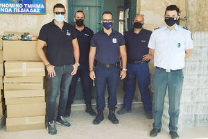 Ζημιές υπέστη και το Α.Τ. Αρκαλοχωρίου