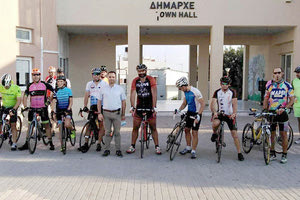 Οι αθλητές που συμμετείχαν στην 3η Ποδηλατοδρομία Αλληλεγγύης