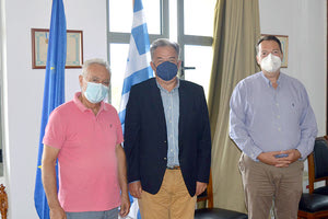 Από την επίσκεψη Λογιάδη στον Οργανισμό Λιμένος Ηρακλείου