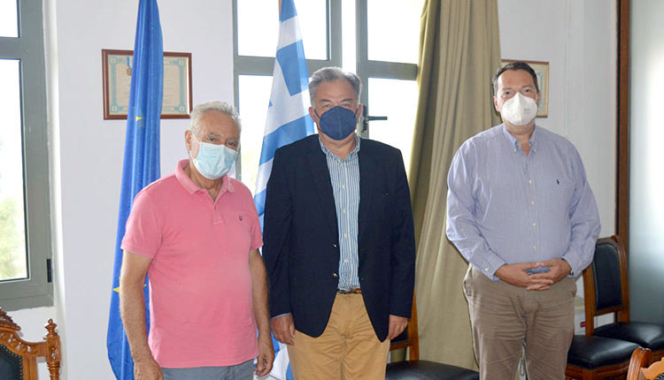 Από την επίσκεψη Λογιάδη στον Οργανισμό Λιμένος Ηρακλείου