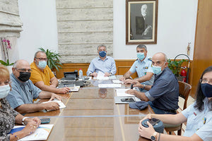 την επέκταση του Αστυνομικού Μεγάρου Ηρακλείου, υπέγραψε ο Περιφερειάρχης Κρήτης Σταύρος Αρναουτάκης