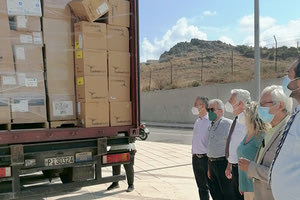 Σημαντική δωρεά από την Παγκρητική Αμερικής στα νοσοκομεία της Κρήτης