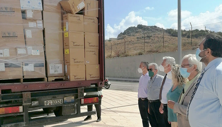 Σημαντική δωρεά από την Παγκρητική Αμερικής στα νοσοκομεία της Κρήτης