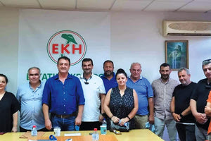 ο κ. Στέλιος Βοργιάς, ως επικεφαλής της Δημοκρατικής Συνεργασίας Εργαζομένων (ΔΗ.ΣΥ.Ε.) του ΕΚΗ