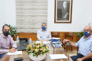 Από την υπογραφή της σύμβασης για την εταιρεία “Δαίδαλος”