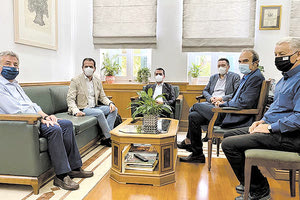 Από τη συνάντηση της διοίκησης του ΑΔΜΗΕ στην Περιφέρεια Κρήτης