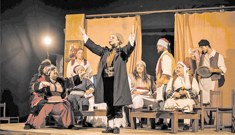 Η παράσταση «Βαβυλωνία» που ανεβάζει η Κεντρική Σκηνή του Δημοτικού Θεάτρου Μυλοποτάμου
