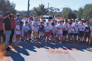 Ο κ. Αυγενάκης δίνει την εκκίνηση του Κορακοβούνιου δρόμου