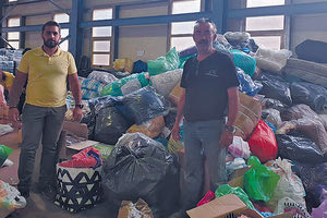 Τρόφιμα για τους ανθρώπους που ξεσπιτώθηκαν προσφέρουν σύλλογοι απ’ όλη την Κρήτη