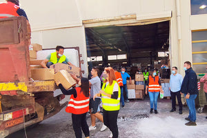 ΒΟΗΘΕΙΑ: Κι άλλο φορτηγό από το Μαλεβίζι στο Αρκαλοχώρι