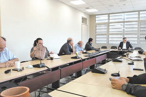 Από τη συνάντηση του συλλόγου εκπαιδευτικών με τον δήμαρχο Μινώα Πεδιάδος και εκπρόσωπο των ΚτΥΠ