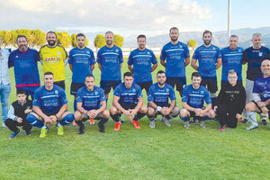 Η ομάδα ποδοσφαίρου του Ηρακλείου που πήρε τον τίτλο