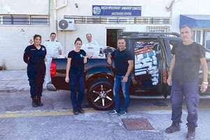 Στην πρώτη γραμμή της αλληλεγγύης οι λιμενικοί της ανατολικής Κρήτης για τους ανθρώπους που χτυπήθηκαν από τον σεισμό