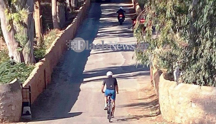 μητσοτάκης ποδήλατο