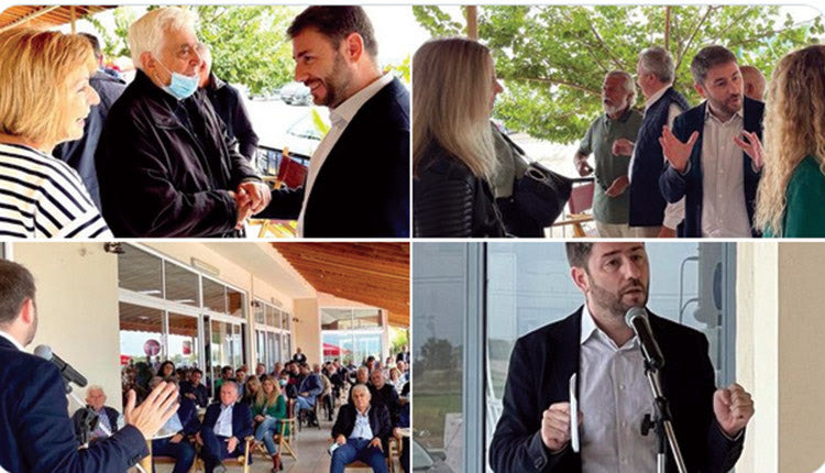 ο υποψήφιος πρόεδρος στις εσωκομματικές εκλογές του ΚΙΝ.ΑΛ. στις 5 Δεκεμβρίου, Νίκος Ανδρουλάκης